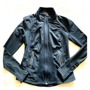 Zella zip light weight jacket, navy